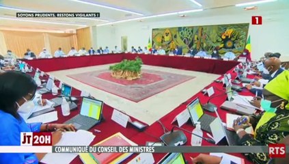 Communiqué du conseil des ministres du mercredi 09 juin 2021