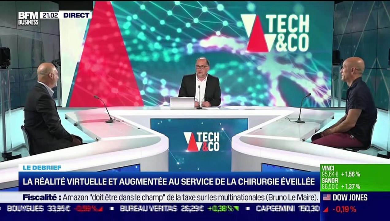 La réalité virtuelle et augmentée au service de la chirurgie éveillée,... Le débrief de l'actu tech du mercredi - 09/06