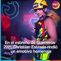 Participantes de Guerreros 2021 hacen homenaje a Magda Rodríguez