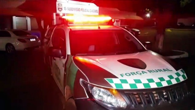 Três são detidos pela Força Rural da GM após serem flagrados tentando furtar na área rural de Cascavel
