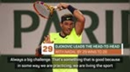 Nadal ready for meeting 58 with Djokovic in French Open semi-finals