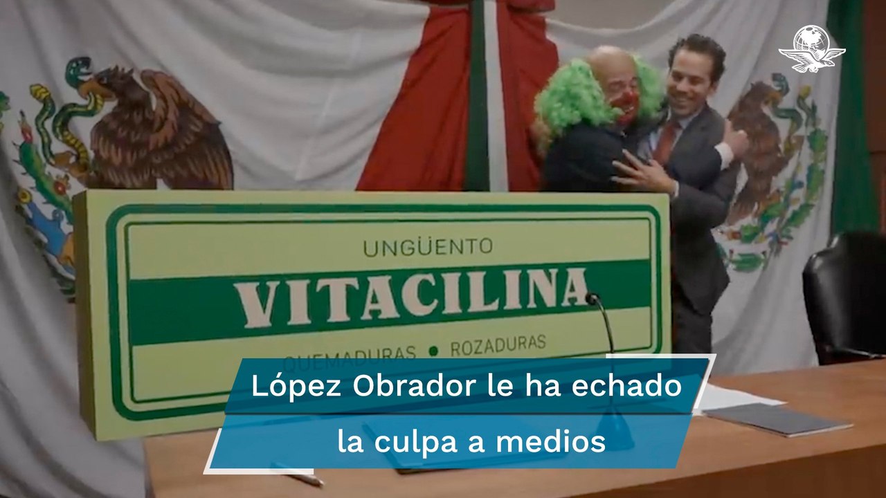 Tras elecciones, Brozo y Loret llevan cargamento deVitacilina a San Lázaro "para quien la necesite"