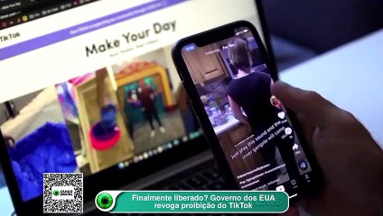 Finalmente liberado- Governo dos EUA revoga proibição do TikTok