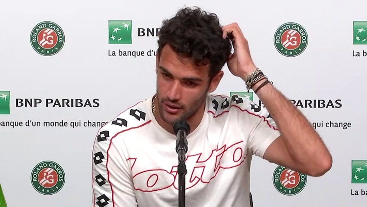 Roland-Garros 2021 - Matteo Berrettini on the curfew and the fans having to leave : "I'll say the truth. I think it's a shame. It's something that I didn't like"
