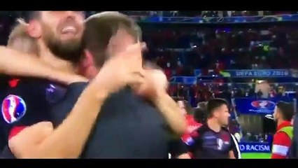 Euro 2016 maçından sonra Elhamdulillah diye haykırdı!