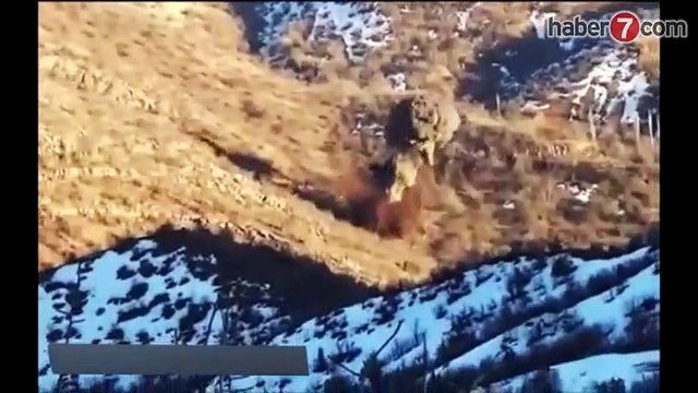 Teröristlerin vurulma anı kamerada!