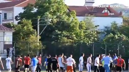 BAL Ligi'nde son düdükle saha karıştı: Yumruk ve tekmeler havada uçuştu