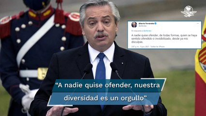 Alberto Fernández ofrece disculpas tras decir que “los mexicanos salieron de los indios”
