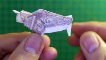 Demo money origami cuckoo Design by Jo Nakashima