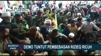 Tải video: Demo Tuntun Pembebasan Rizieq Shihab di Balai Kota Bogor Berlangsung Ricuh!