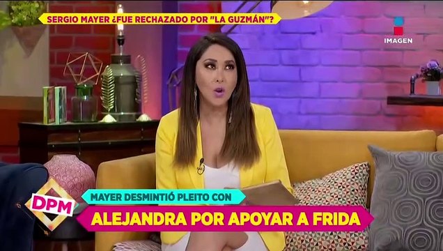 Sergio Mayer niega pleito con Alejandra Guzmán por apoyar a Frida Sofía