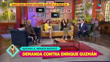 Fiscalía ofrece a Gustavo Adolfo seguridad tras amenazas de Enrique Guzmán