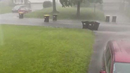 Heavy rain in Pennsylvania