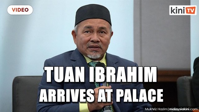 PAS deputy president arrives at Istana Negara