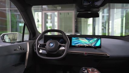 The first-ever BMW iX - Interior Design
