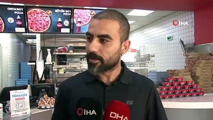 Nefes borusu tıkanan bebeği, işletme sahibi böyle kurtardı