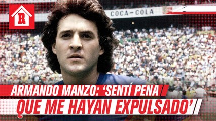 Armando Manzo: 'SentÍ que el América perdía esa final, sentí mucha pena por mi expulsión'