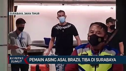 Pemain Asing Asal Brasil Tiba di Surabaya