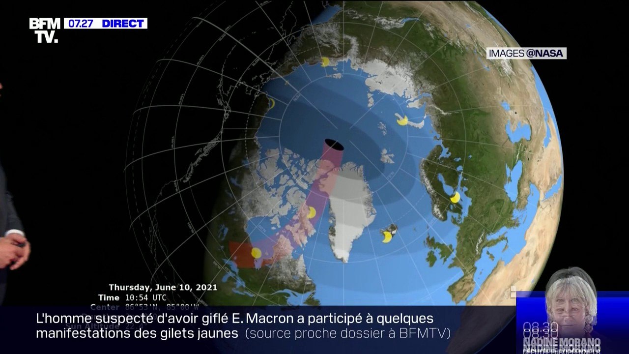 À quelle heure pourra-t-on observer l'éclipse solaire prévue ce jeudi ?