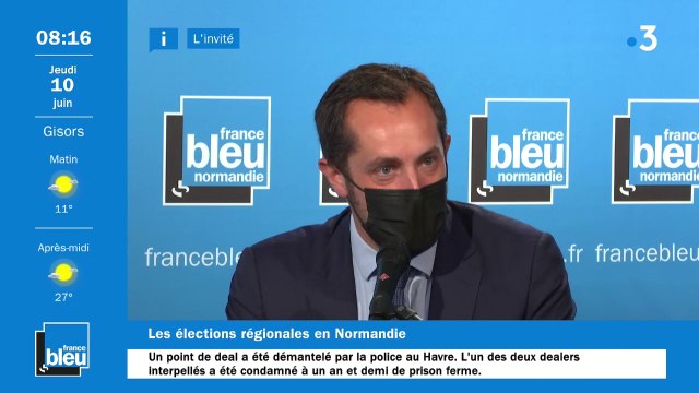 Elections régionales : 'il faut arrêter de dilapider l'argent des Normands , estime Niccolas Bay