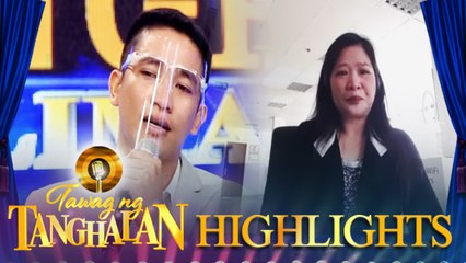 Dexter talks to his mother that had been abroad for a long time via zoom live | Tawag Ng Tanghalan