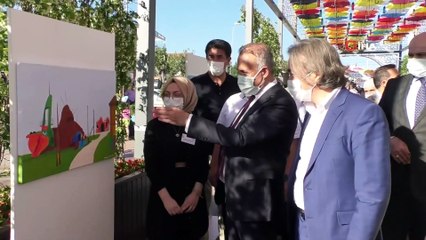 “Sultanşehir Resim Sergisi” sanatseverlerle buluştu