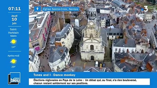 10/06/2021 - La matinale de France Bleu Loire Océan