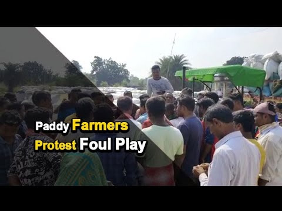 Odisha Farmers Allege Irregularities In Paddy Procurement