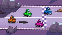 CARS in AMONG US!_ Among Us Kart Racing Mod! (Custom Gamemode)