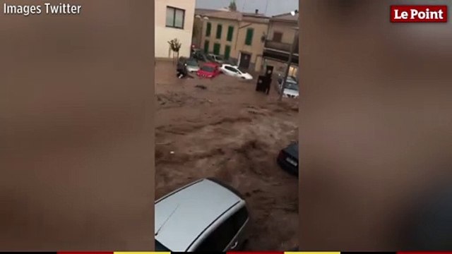 Majorque touchée par de violents orages et des inondations