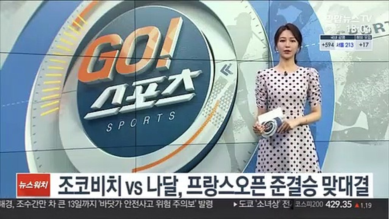 조코비치 vs 나달, 프랑스오픈 준결승 맞대결