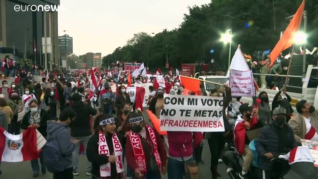 Keiko Fujimori pide la anulación de miles de votos ante la virtual victoria de Pedro Castillo