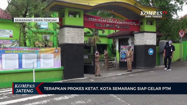 Terapkan Prokes Ketat, Kota Semarang Siap Gelar PTM