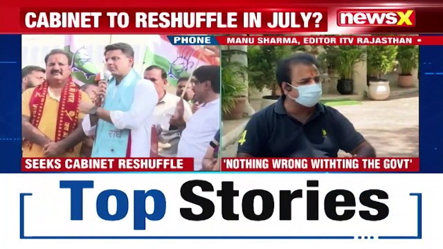 Gehlot-Pilot Tussle Brews Sachin Pilot Seeks Cabinet Reshuffle NewsX