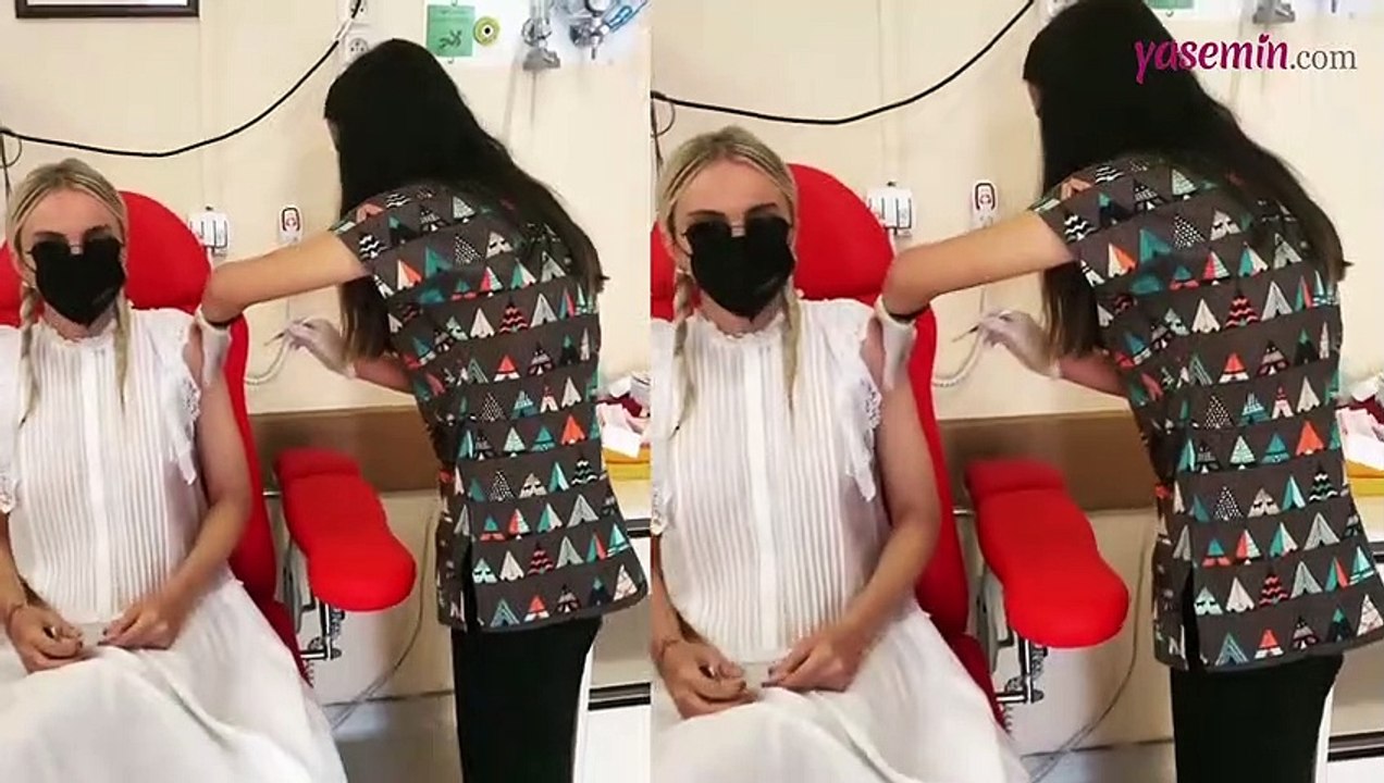 Ünlü şarkıcı Gülşen korona aşısı oldu!