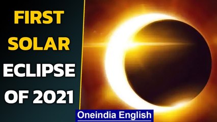 Download Video: First solar eclipse of 2021: Where, when and how can you see it | Oneindia News