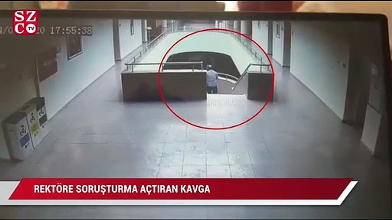 Rektöre soruştuma açtıran kavga