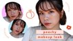 Peachy Aesthetic Makeup Look (NO BRUSHES NEEDED!)