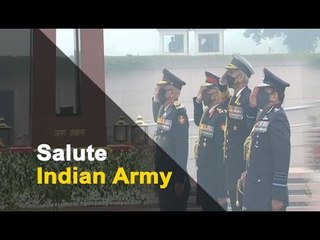 Army Day Special: Tributes Paid At National War Memorial
