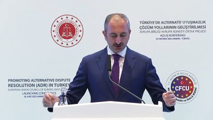 ANKARA - Adalet Bakanı Gül: 'Zorunlu arabuluculukta çok önemli gelişmeler kat ettik'