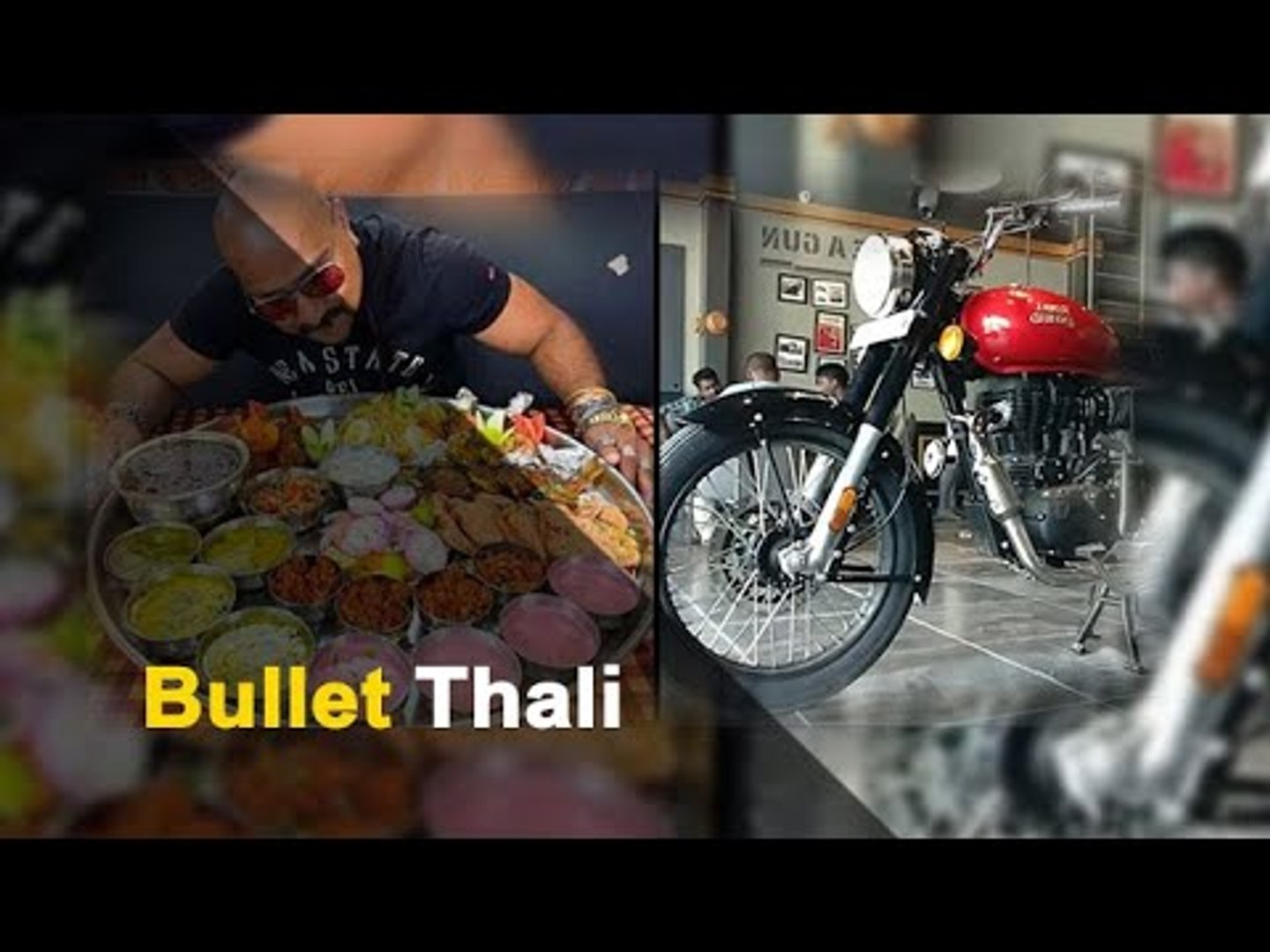 Bullet best sale thali price