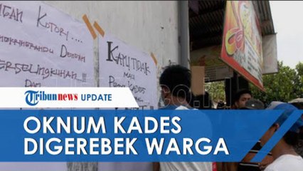 Masuk Rumah Istri Orang Diam-diam Lewat Belakang, Oknum Kades di Sumsel Langsung Digerebek Warga
