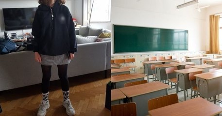 Cette jeune collégienne de 12 ans a été renvoyée de son école car sa jupe et ses collants n'étaient... « pas assez opaques »