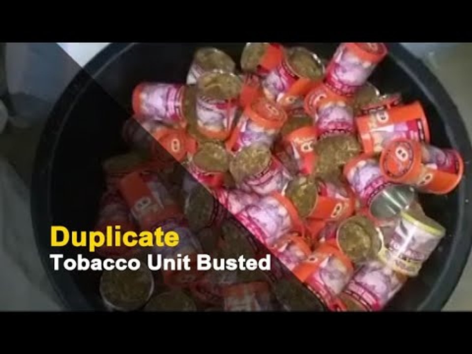 Another Duplicate Tobacco Manufacturing Unit Busted In Odisha | OTV News