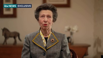 Princess Anne remembers Duke of Edinburgh