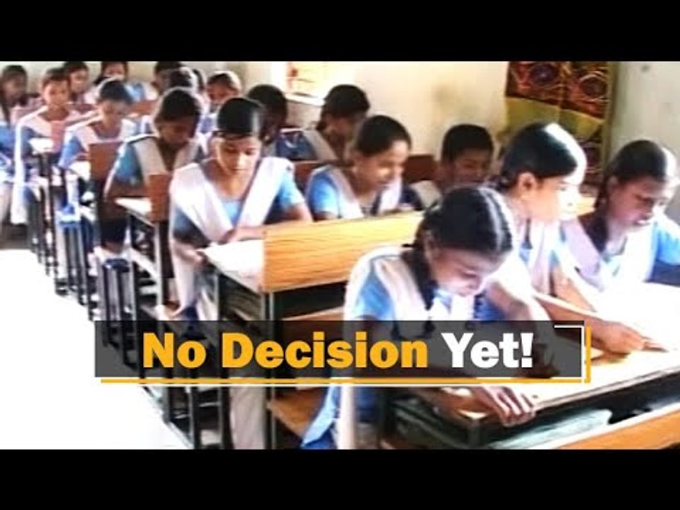 School & Mass Education Minister’s Clarification on Resumption of Classes for I-VIII students