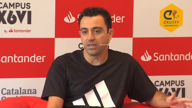 Xavi: Estoy en el mercado, pero no he hablado con Laporta