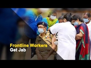 COVID-19 Vaccination Drive: Police & Admin Officials Get Shots | OTV News