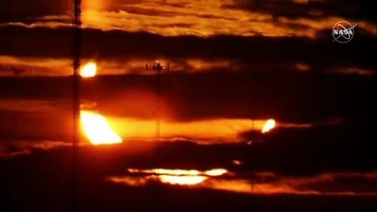 Sunrise as partial eclipse sweeps over northern hemisphere