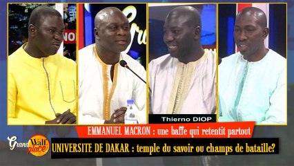 EMMANUEL MACRON, UNIVERSITE DE DAKAR - WALF GRAND PLACE 09-06-2021